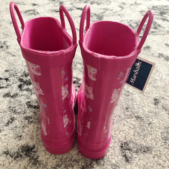 London Fog Girls Rain Boots - Picture 2 of 3